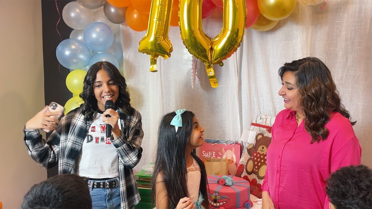 فاجئناها بأغنية فى عيد ميلادها العاشر 🎂.. رد فعلها فاجئنا
