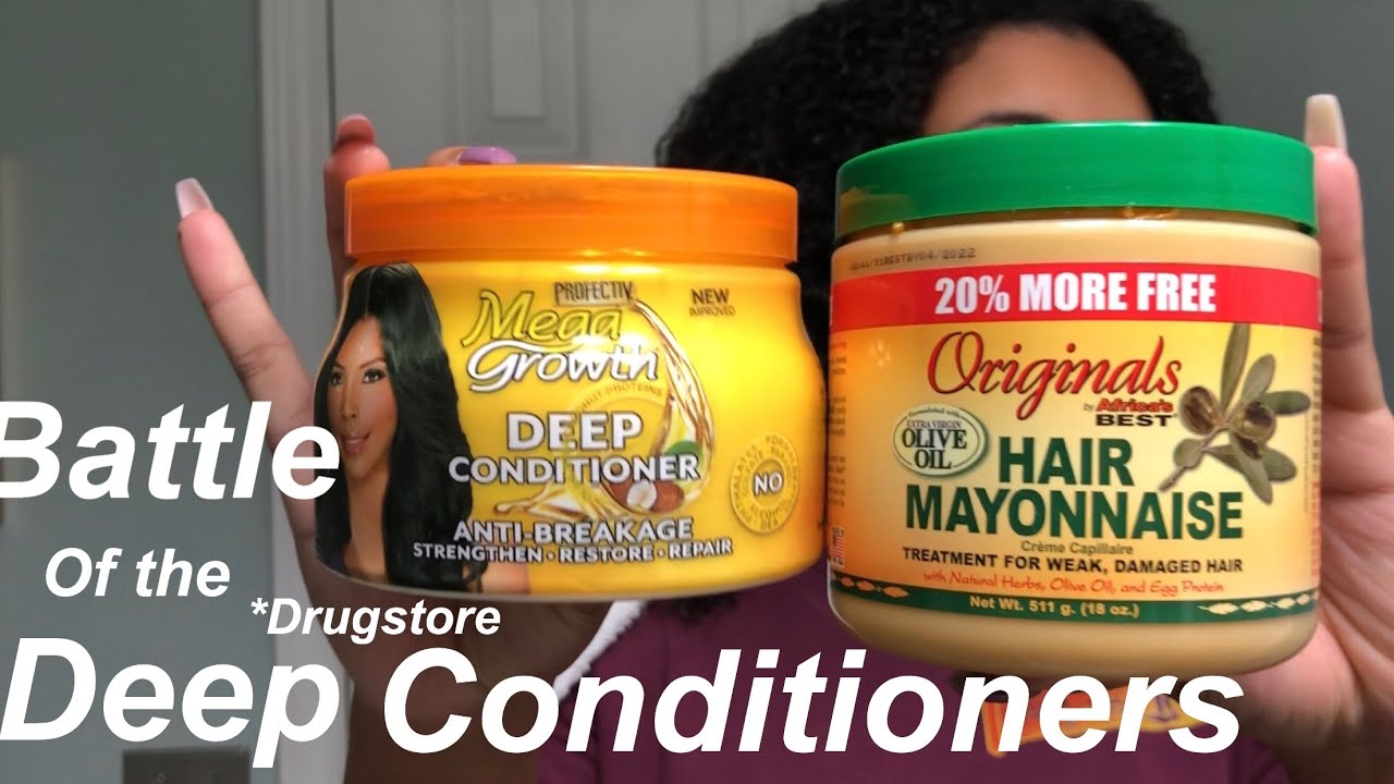 Mega growth vs Hair mayonnaise| Battle of the Deep Conditioners