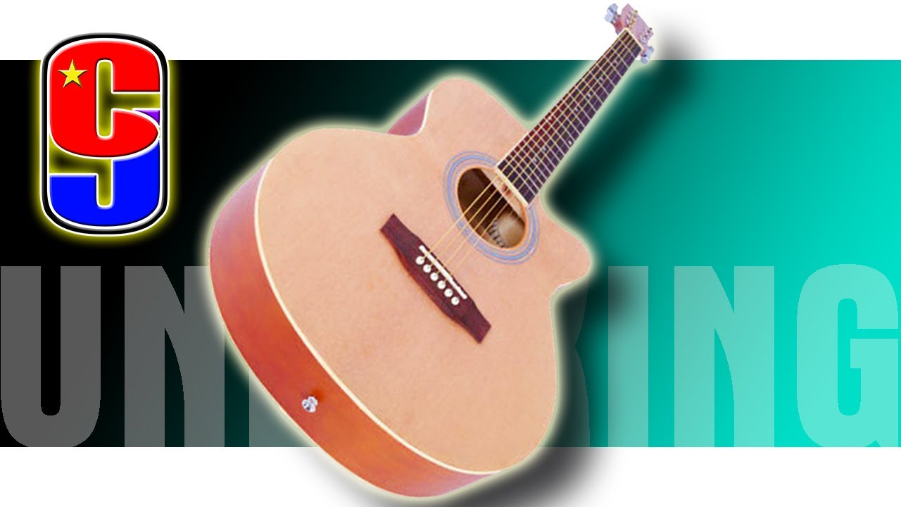 Unboxing Dirt cheap guitar!