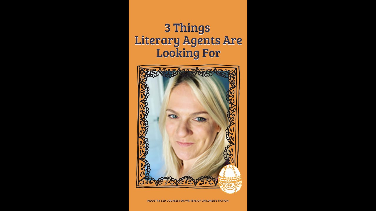 3 Things literary agents are looking for in submissions for children's books #shorts