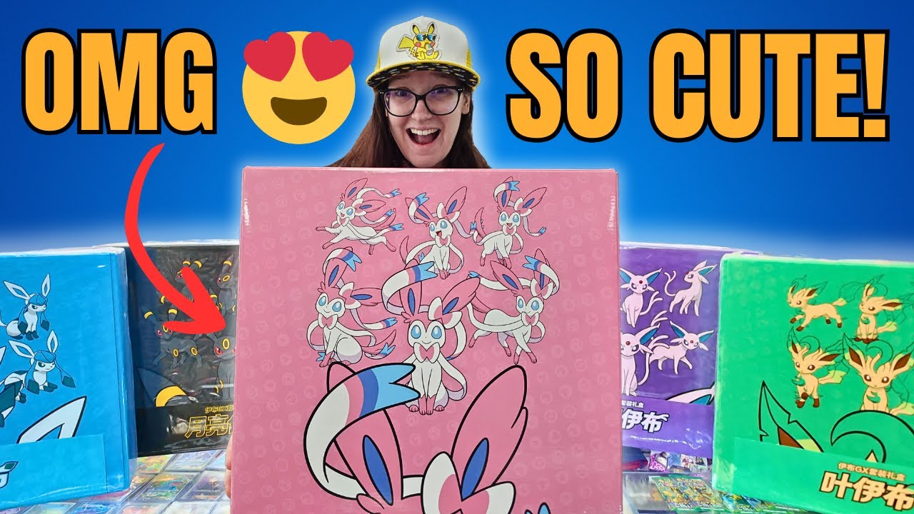 Коробки Eeveelution, которые мне были нужны!