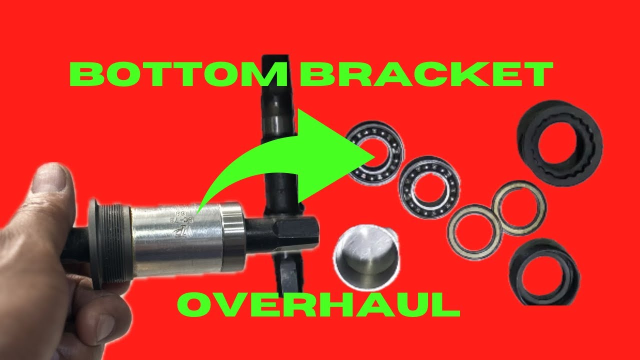 Cartridge bottom bracket overhaul tutorial | bike maintenance
