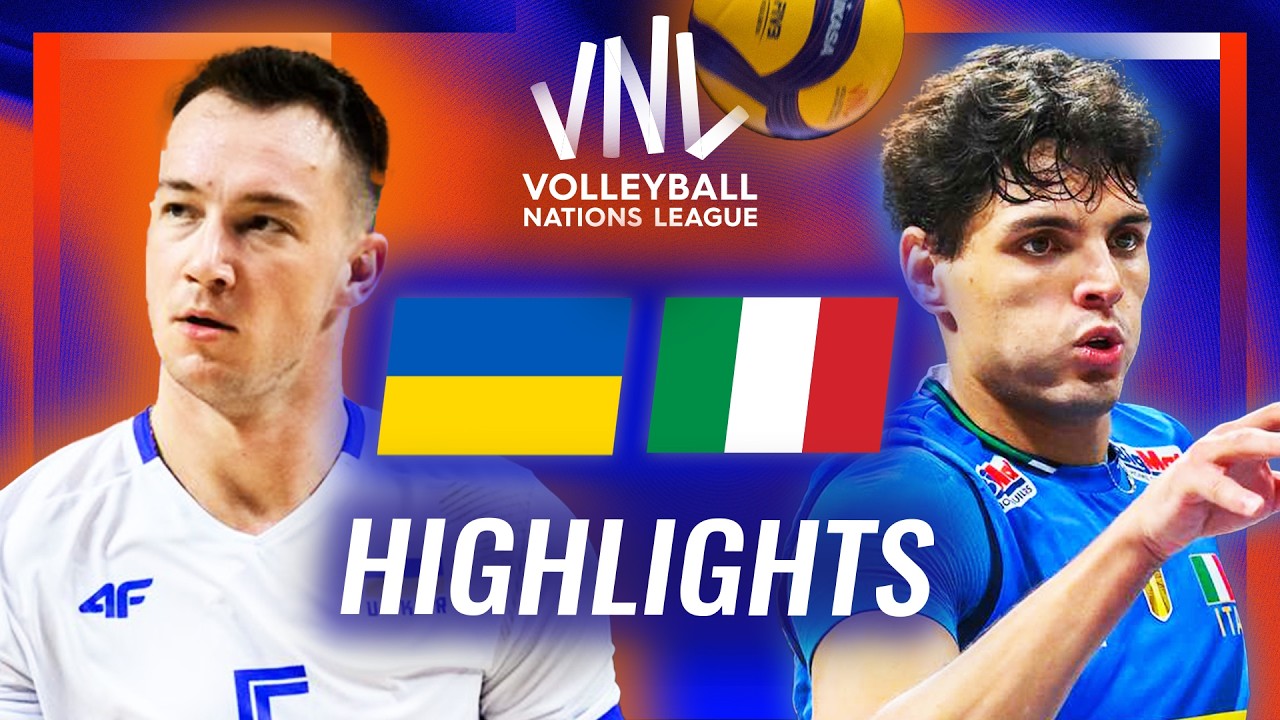 Ukraine 🇺🇦 vs. Italy 🇮🇹 - Highlights | Week 2 | Men's VNL 2026