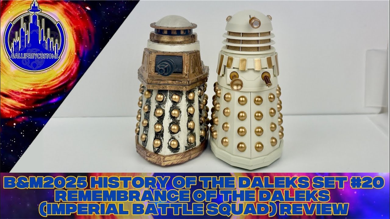 Doctor Who History Of The Daleks #20 Collectors Figure Set Review