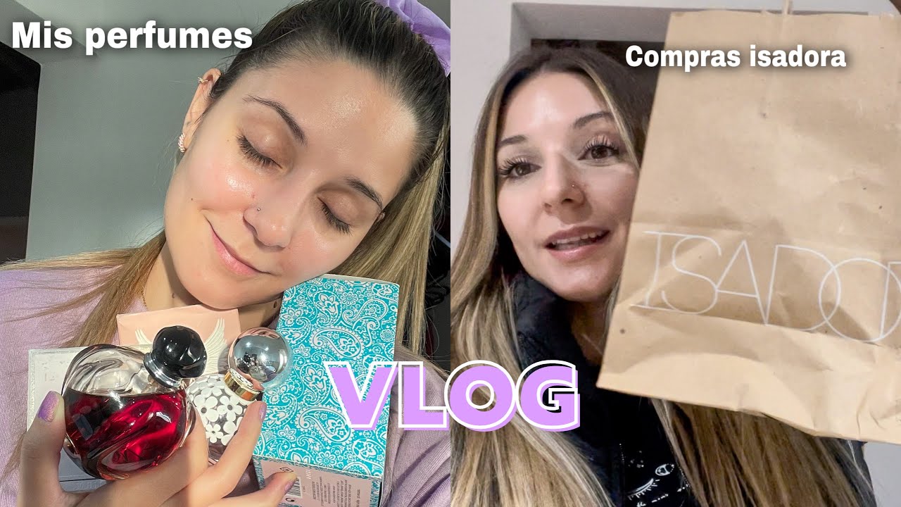 Vlog: Les muestro MIS PERFUMES, receta galletitas ricas y saludables, compras en isadora!