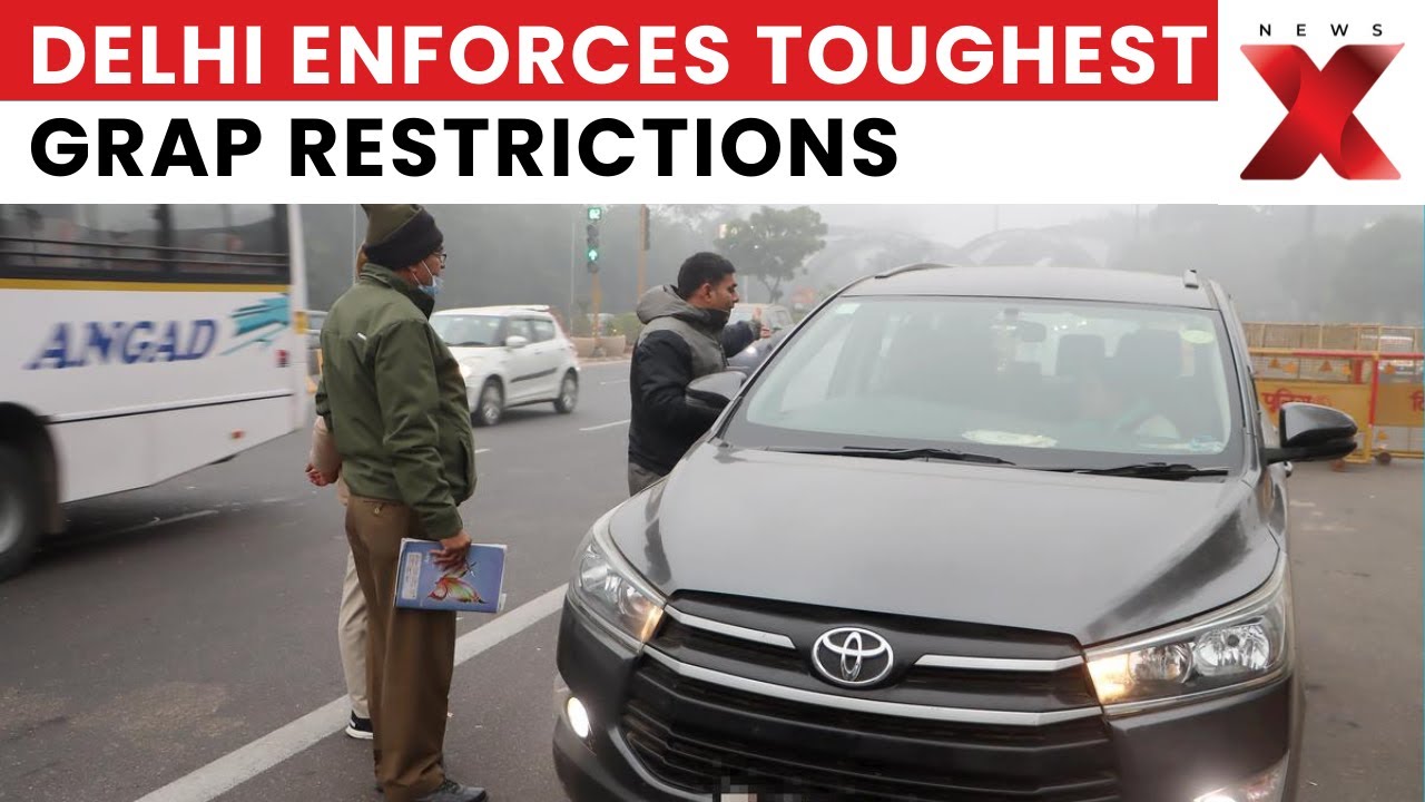Delhi Traffic Police Enforce GRAP-IV Strictly, Issue Thousands of Fines to Curb Pollution