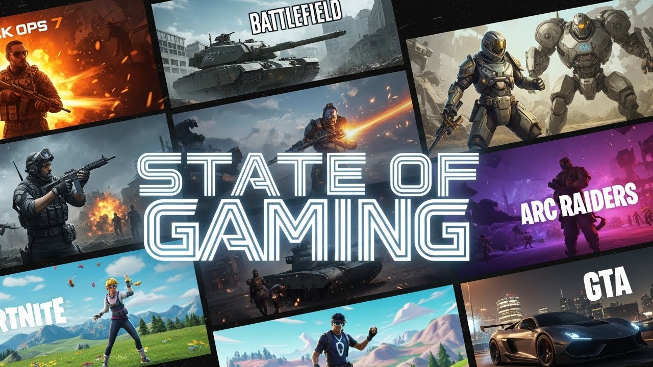 Состояние игровой индустрии в 2026 году (Battlefield 6, Arc Raiders, CoD Black Ops 7) *GTA Online*