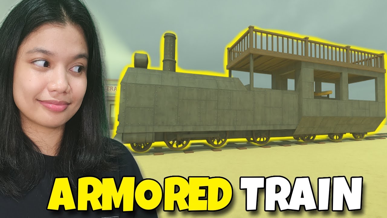 DEAD RAILS - Building a HOUSE on the ARMORED TRAIN (Roblox)