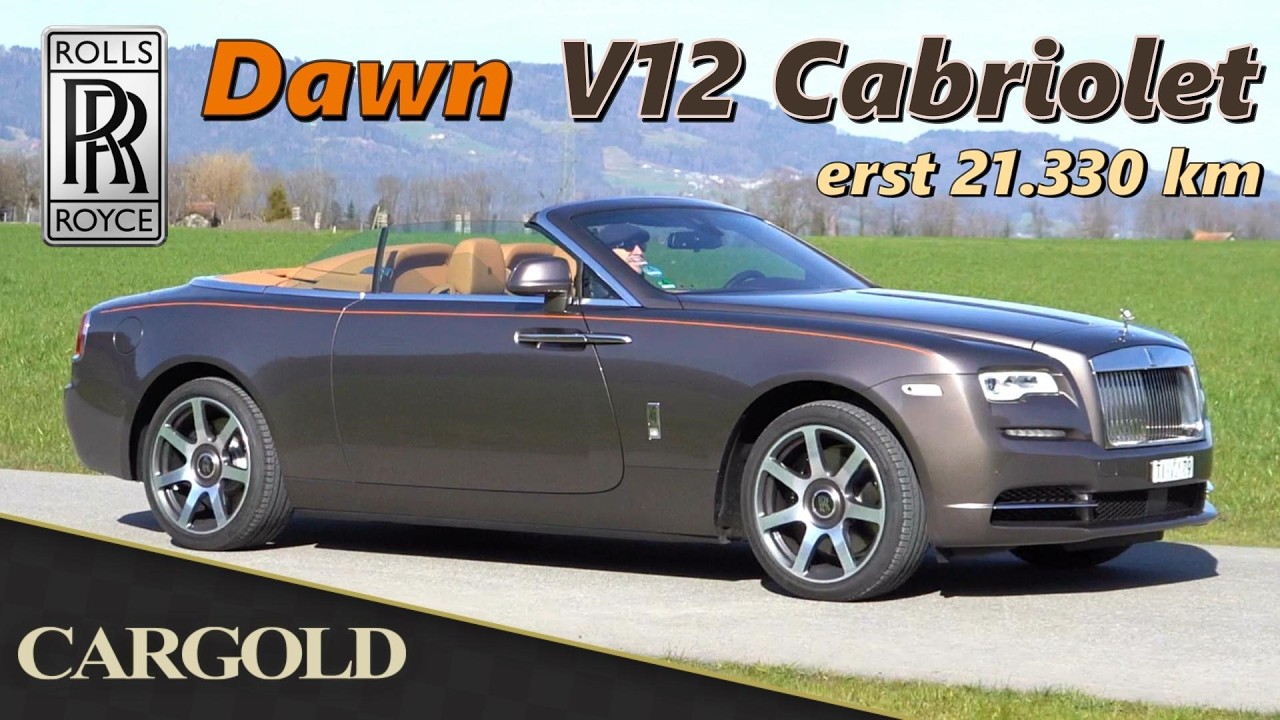 Rolls Royce Dawn, 2016, fantastische Konfiguration! V12 Cabriolet, erst 21.330 km, 1. Hand