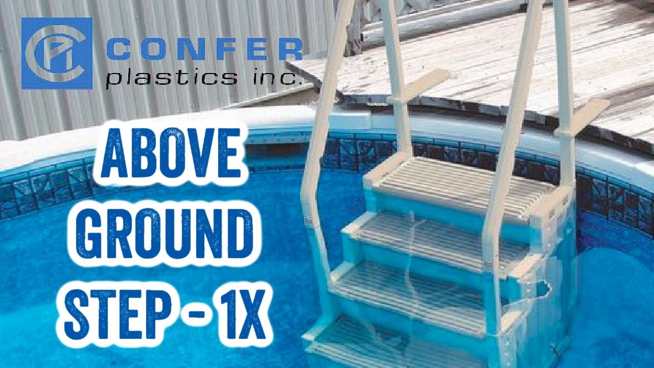 Confer Plastics Access Pool Step