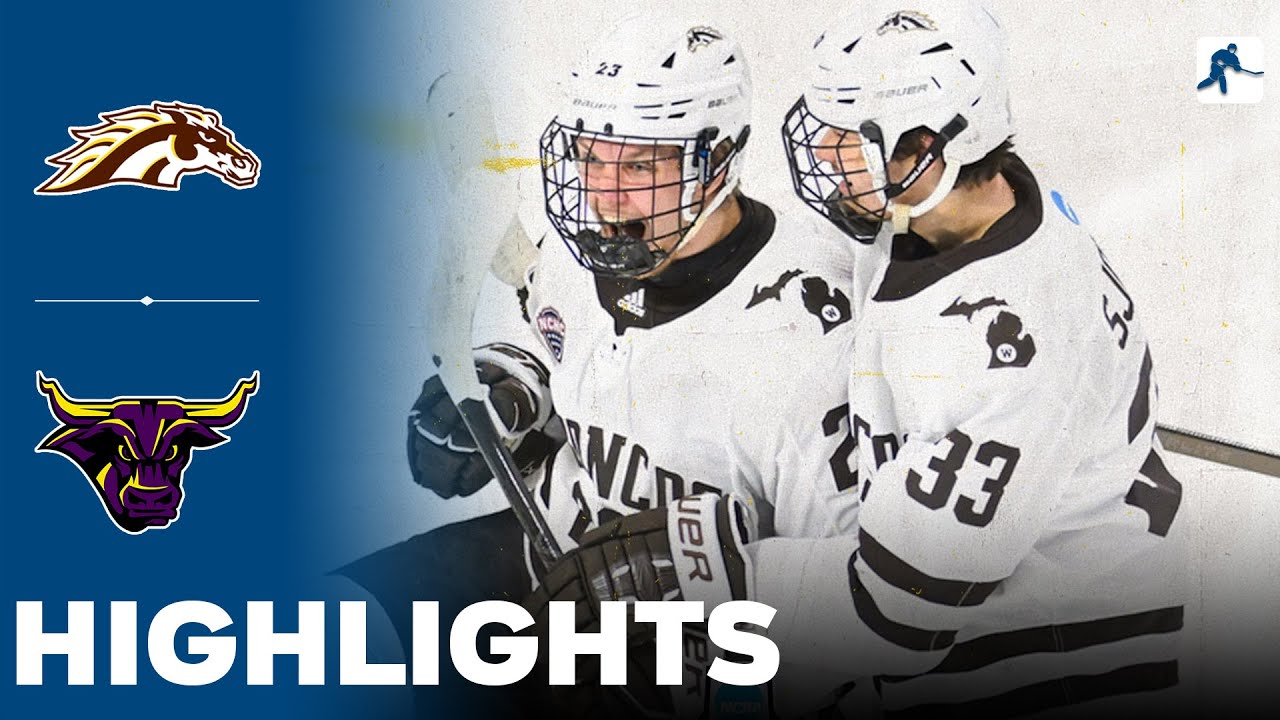 Western Michigan vs Minnesota State | NCAA College Hockey | Highlights - March 27, 2025