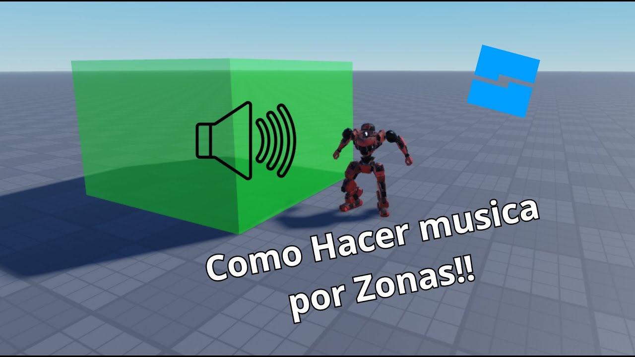 Cómo Hacer una Zona que Reproduzca Música // Roblox Studio //
