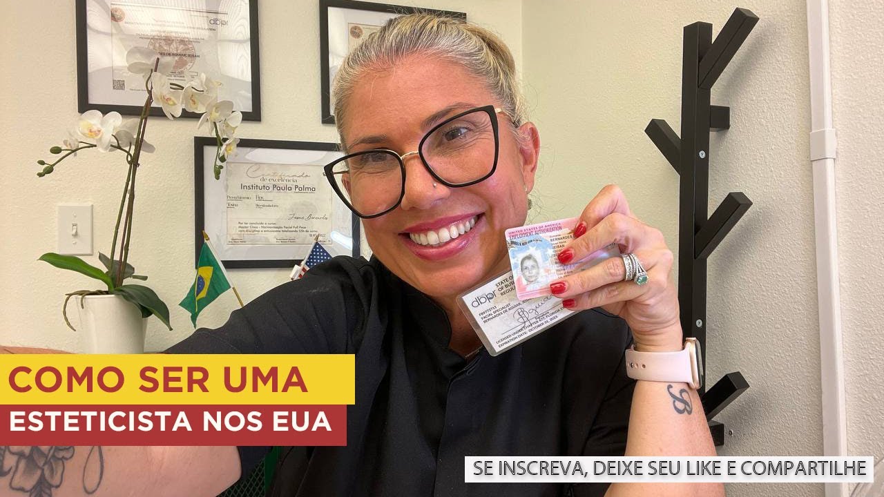 ✅COMO SER ESTETICISTA NOS ESTADOS UNIDOS!!#brasileiranaflorida #esteticistanaflorida