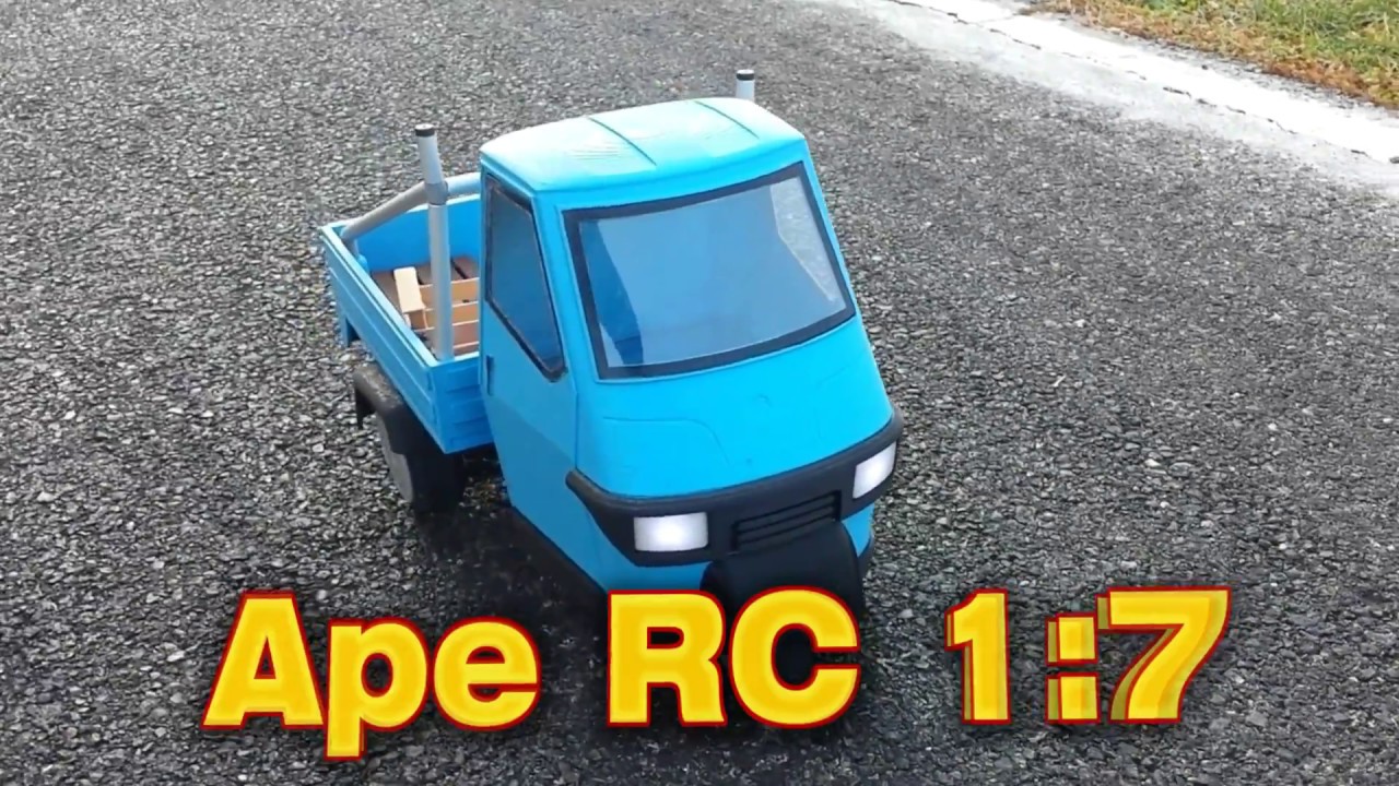 Ape Piaggio RC 1:7