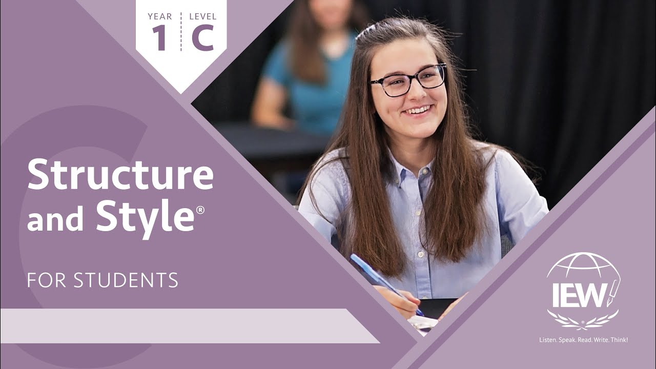 Learn More about the Structure and Style for Students: Year 1 Level C Basic Plus Package!
