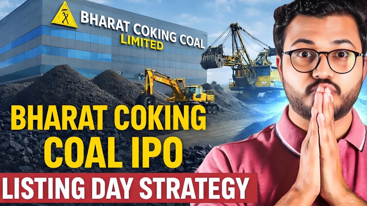 Bharat Coking coal IPO listing day strategy | Bharat Coal IPO latest GMP | shadowfox IPO GMP