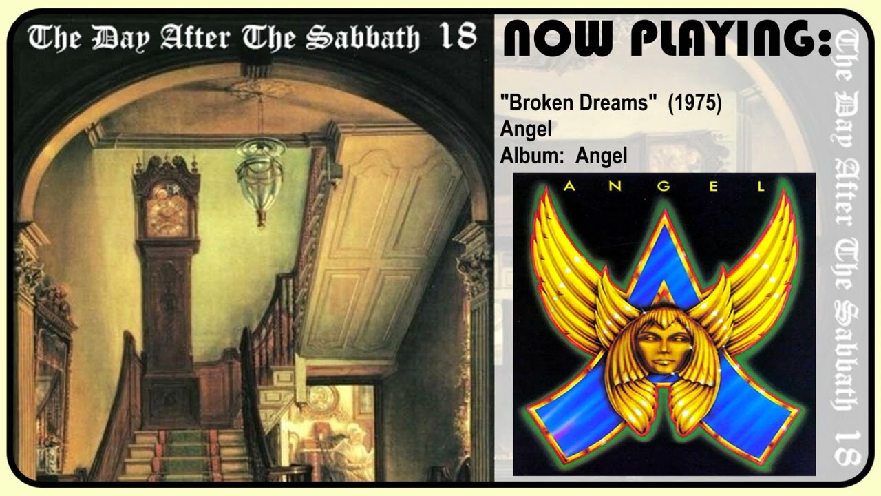 Angel - Broken Dreams   [1975   Hard Rock Prog USA ]