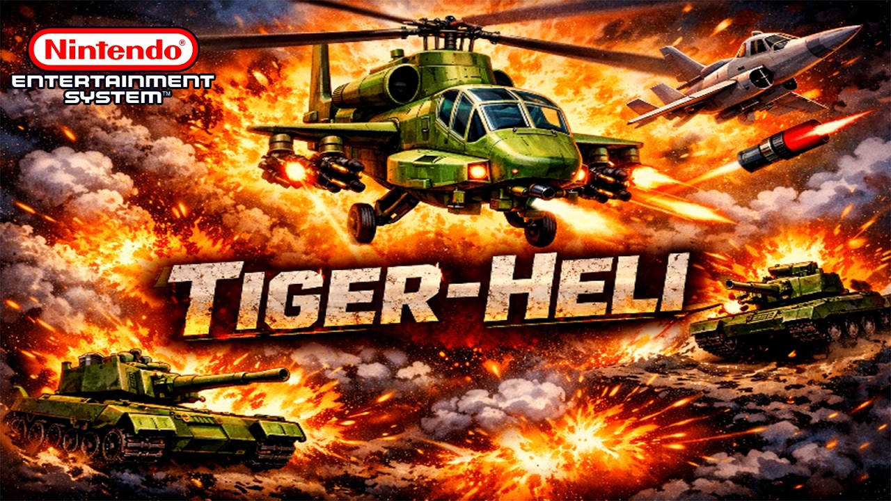 Tiger-Heli (NES) &mdash; вижити під шквалом вогню 🚁🔥