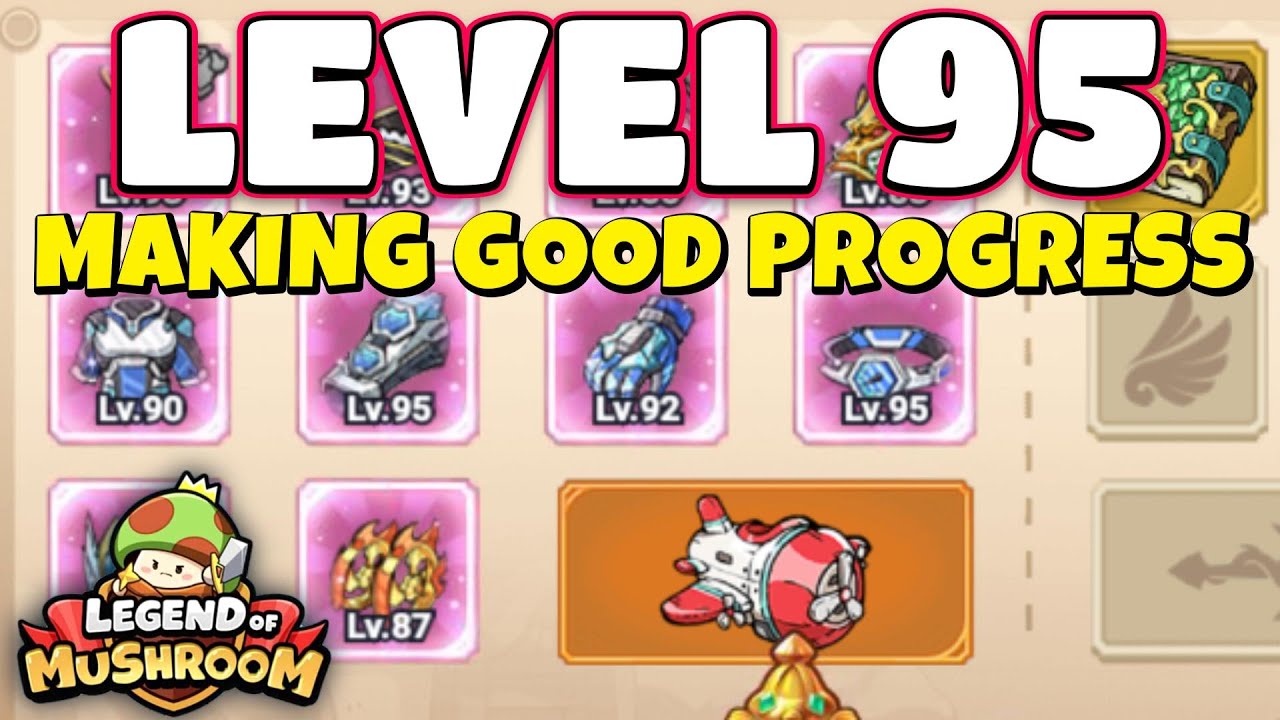 Looking For Further Upgrades Tonight! Legend Of Mushroom