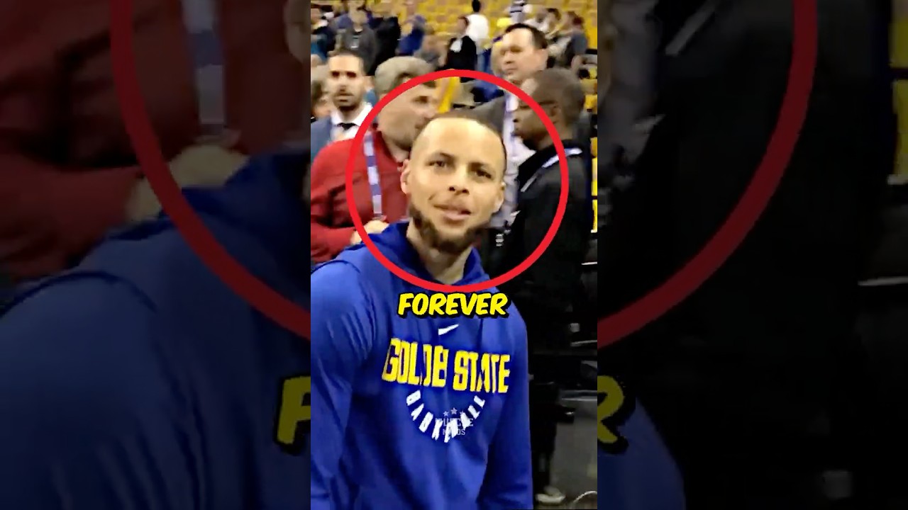 Steph Curry&rsquo;s Reaction to Meeting His Old Teacher❤️