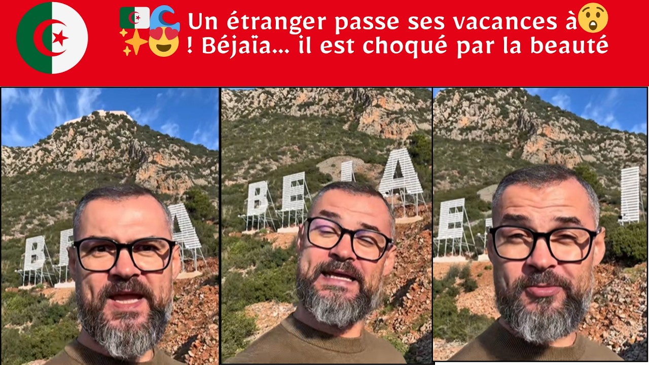 😲🇩🇿🌊 Un &eacute;tranger passe ses vacances &agrave; B&eacute;ja&iuml;a&hellip; il est choqu&eacute; par la beaut&eacute; ! 😍✨