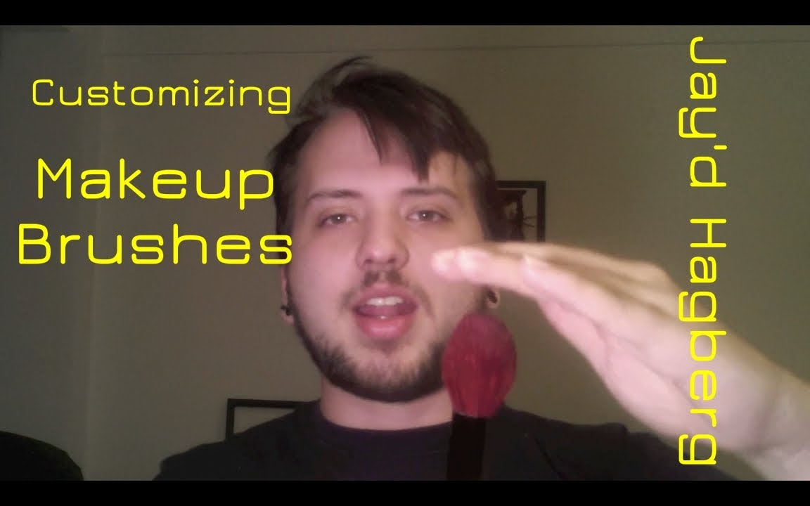 Cutting and Customizing Makeup Brushes