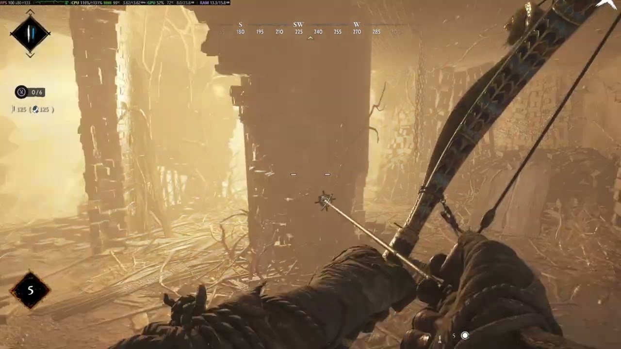 52 sin centimanos no hay que llevar arco.