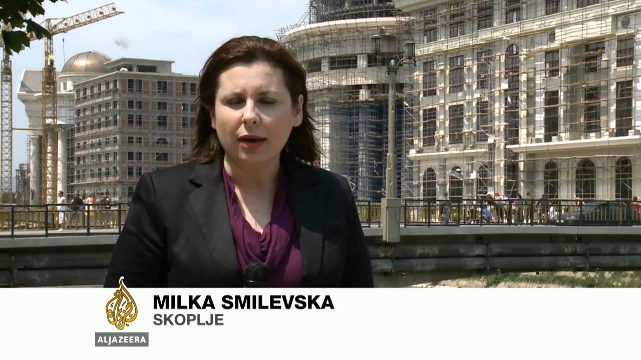 Protesti protiv projekta Skopje 2014. - Al Jazeera Balkans