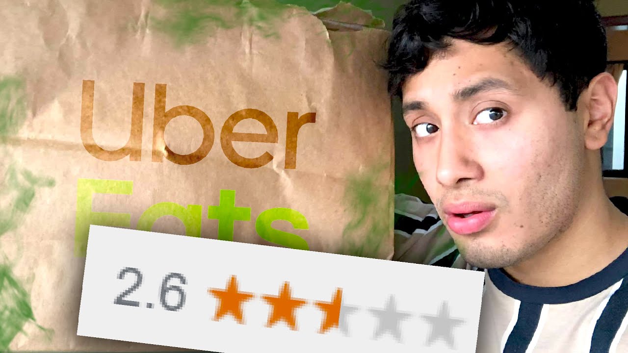 compré la comida PEOR CALIFICADA de UBER EATS
