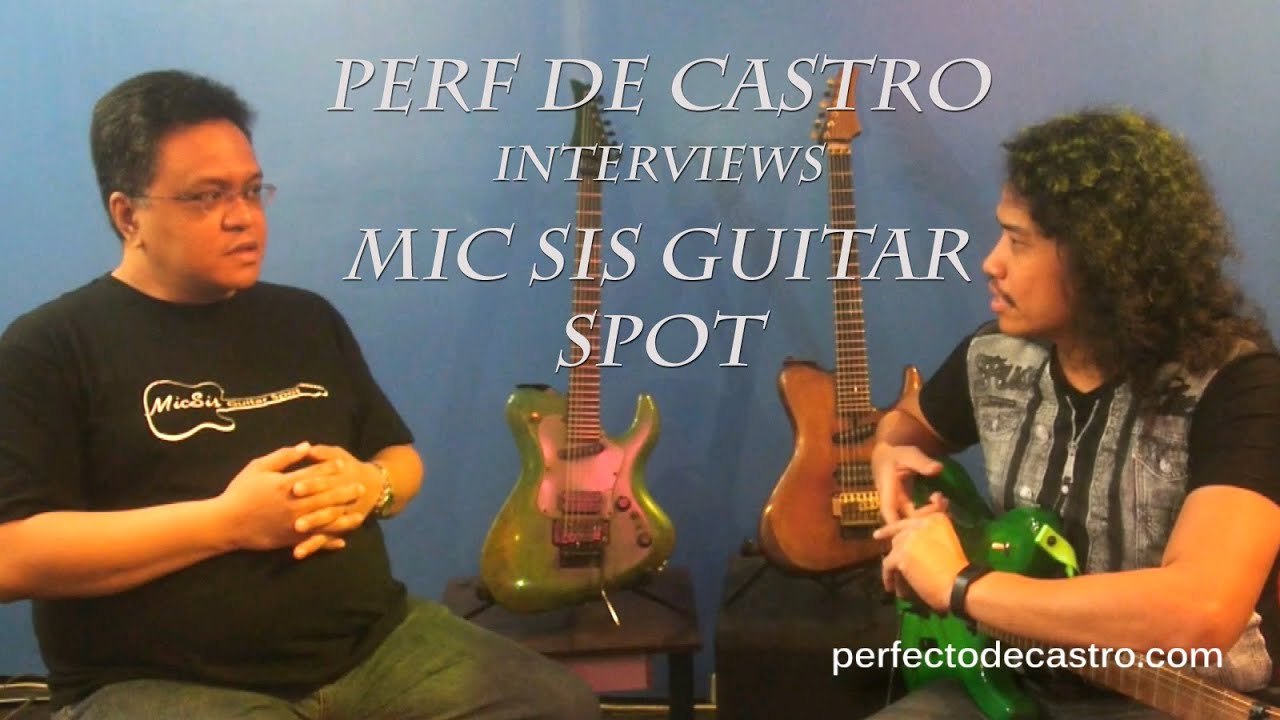 Perf De Castro - MicSis Interview Part 2: Making of the new PDC Custom