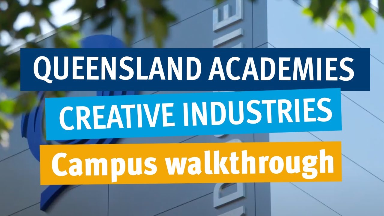 Queensland Academies Creative Industries (QACI) campus walkthrough