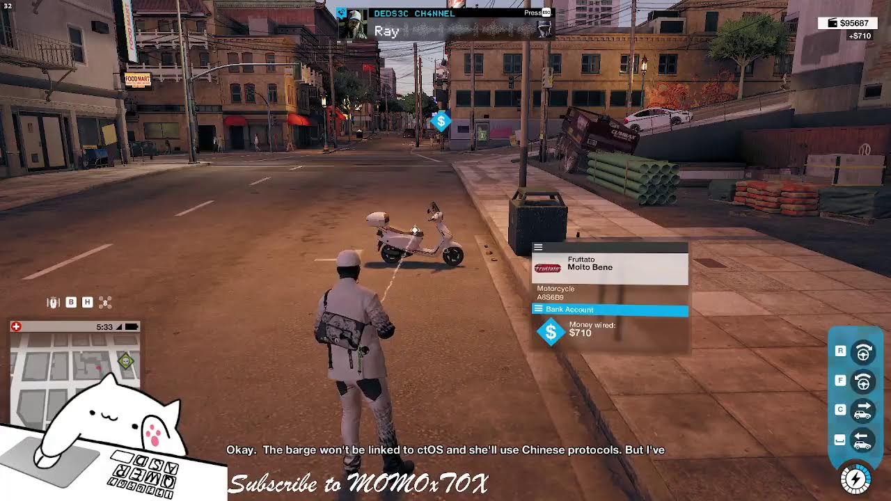 MOMO Playing Watch Dogs 2: Clearing All enemies are mission. part 10