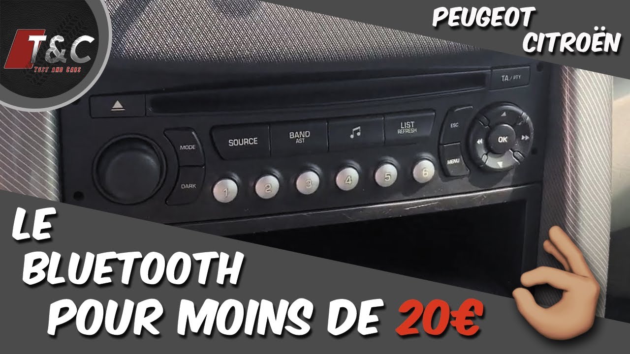 [ TUTO ] Comment avoir le Bluetooth sur son autoradio Peugeot /Citroën/DS  ( RD4, RT3, RT4 ET RT5)