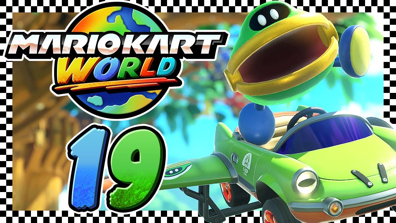 MARIO KART WORLD # 19 🏁 Kuhmuh-Weide & Peach-Stadion! P-Schalter, ?-Platten und Peach-Medaillen!