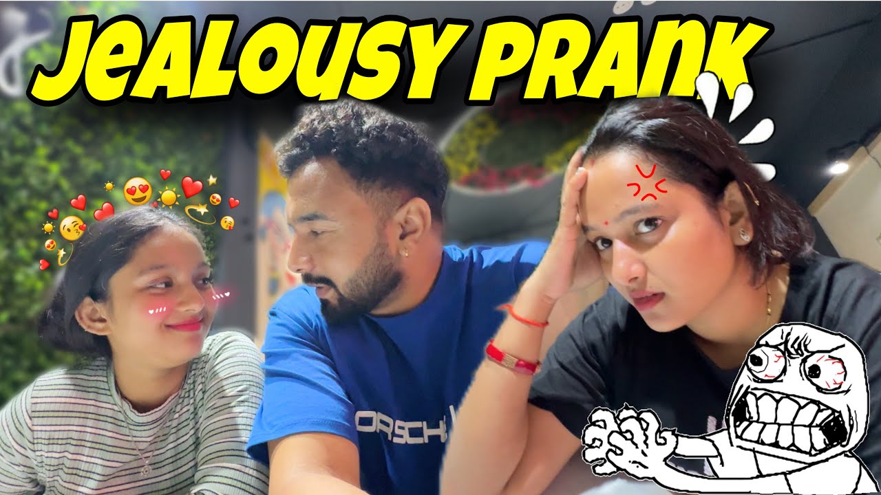 Jealousy Prank on Priya 😂 || Sali Rocked 😎 Biwi shocked 😳 || jeet thakur pranks #couplepranks