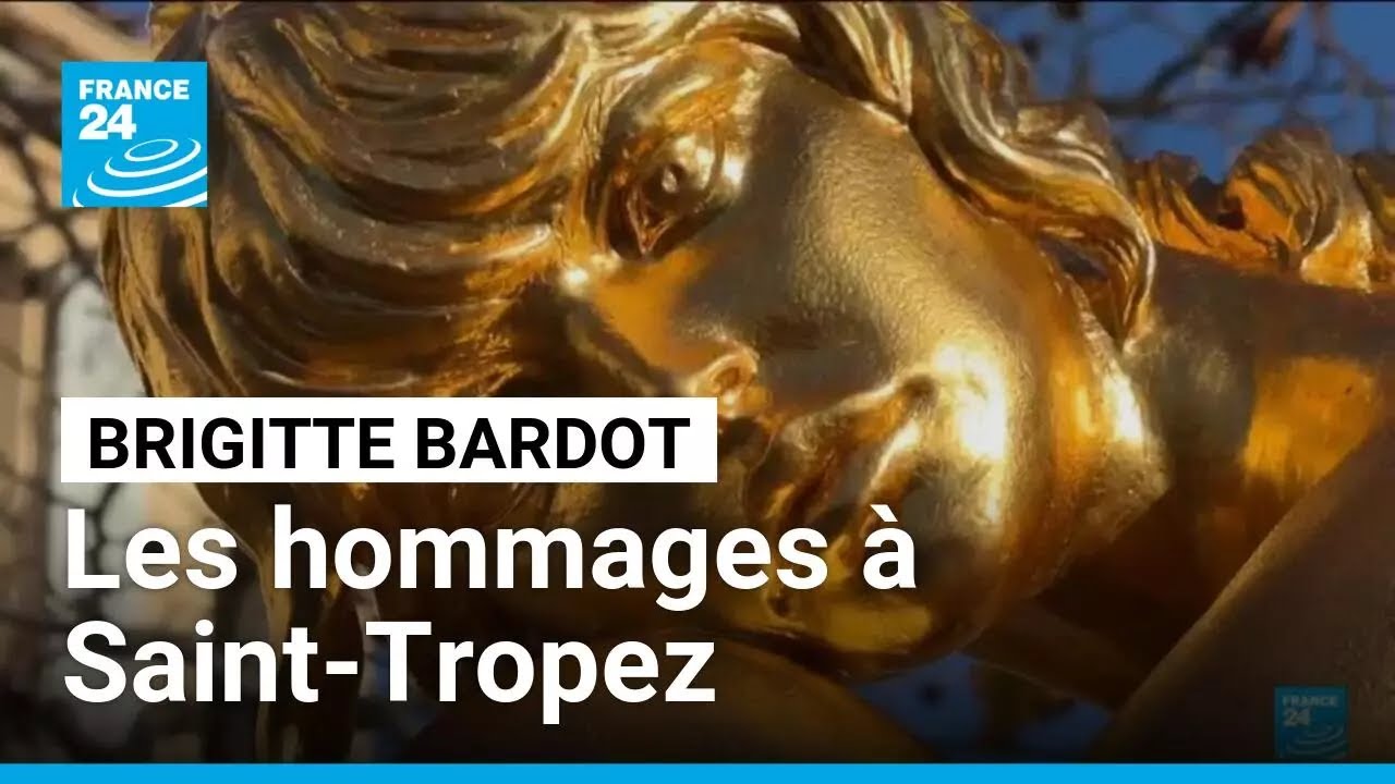 Brigitte Bardot sera enterrée à Saint-Tropez, les hommages se multiplient • FRANCE 24