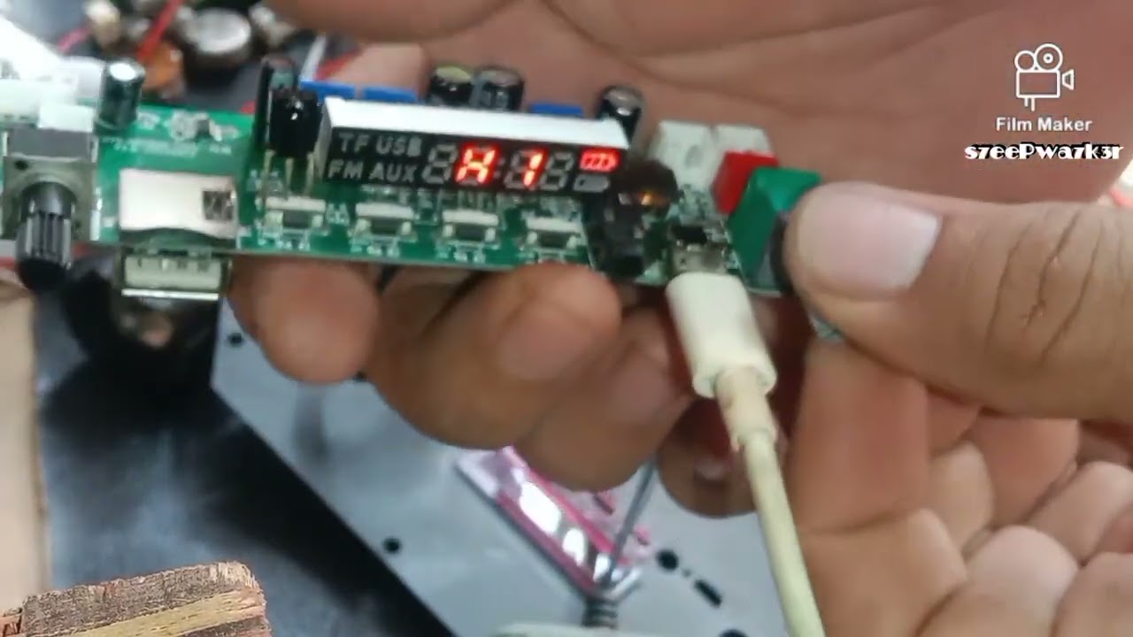 Bluetooth Board change new micro USB charging port.