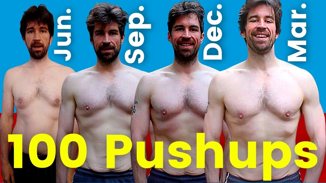 I Did 100 Pushups a Day for 3, 6, and 9 MONTHS (How My Body Changed)