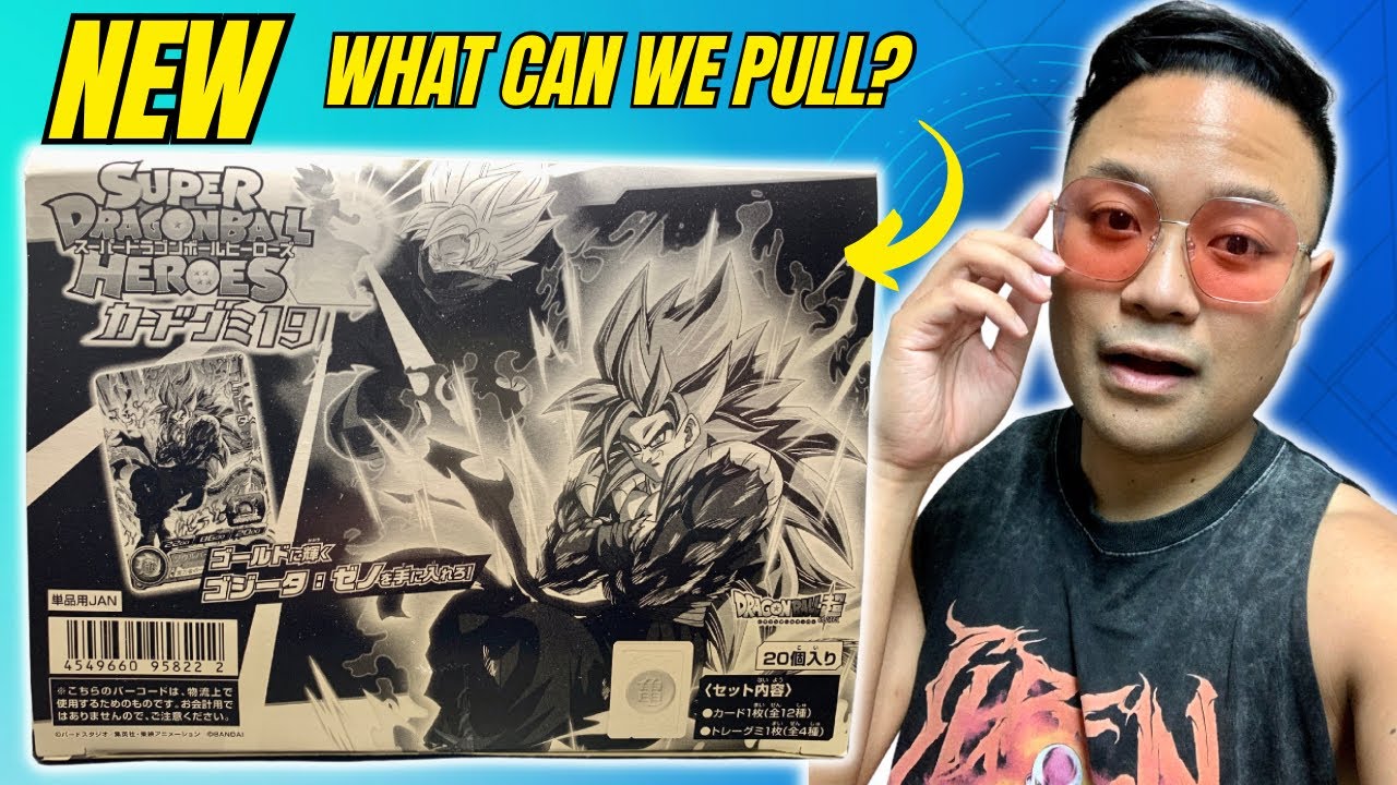 NEW Super Dragon Ball Heroes GUMI 19 Box Opening