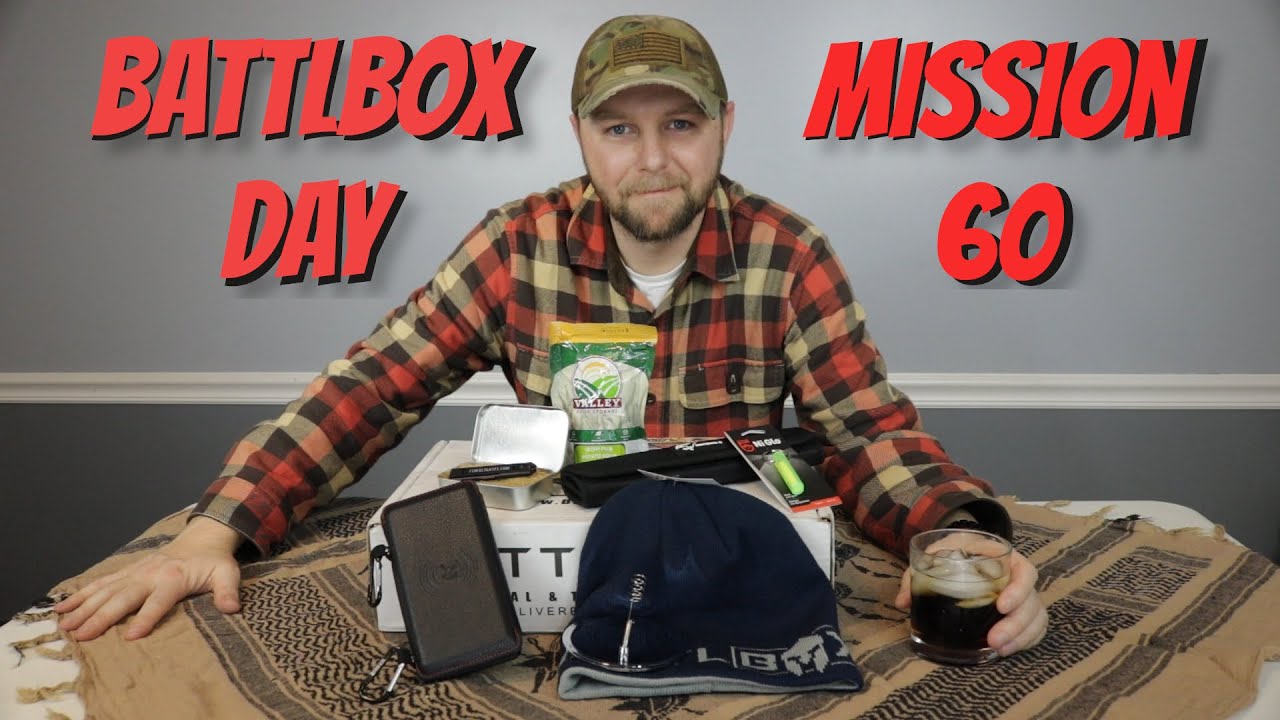 Unboxing BattlBox Mission 60