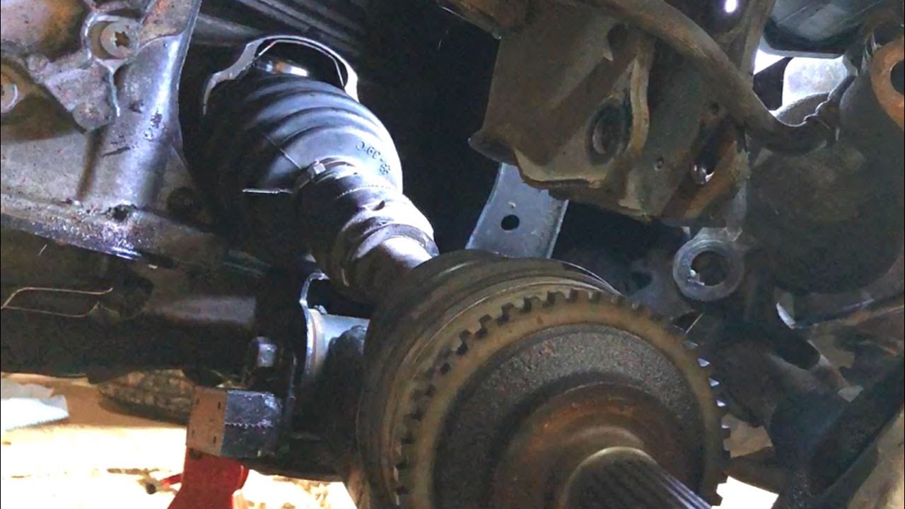 How to Replace CV Boot, LF Inner. Mazda MPV 2005 (LW3W)