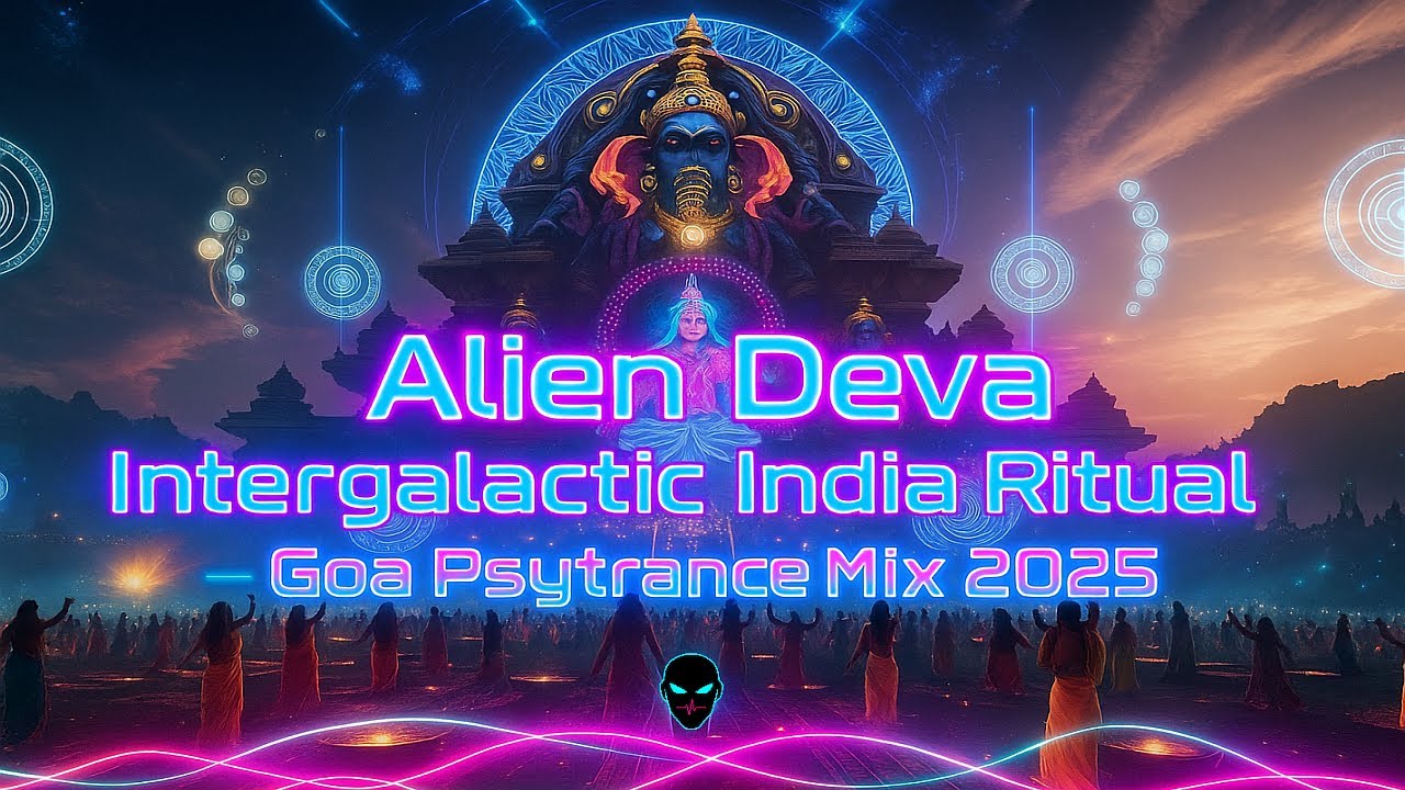Andeezy-X - Alien Deva Intergalactic India Ritual | Goa Psytrance Mix 2025