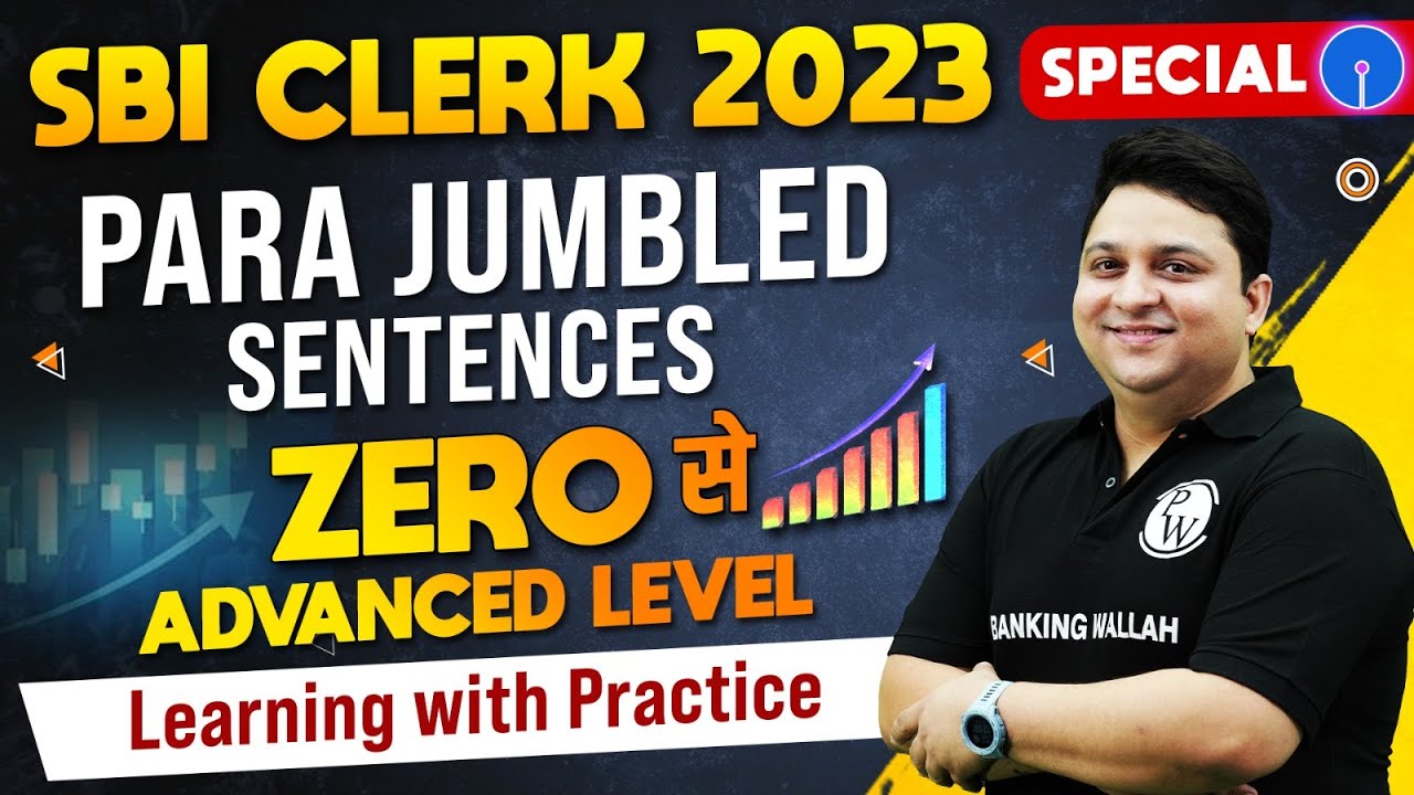 SBI Clerk 2023 | Para Jumbled Sentence | Zero to Advanced Level | By Anubhav Sir