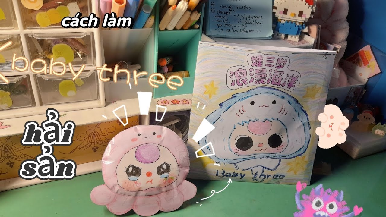 Làm blind box pé ba hải sản cực cutiee cùng tui🫶✨️💐💌|miran.e