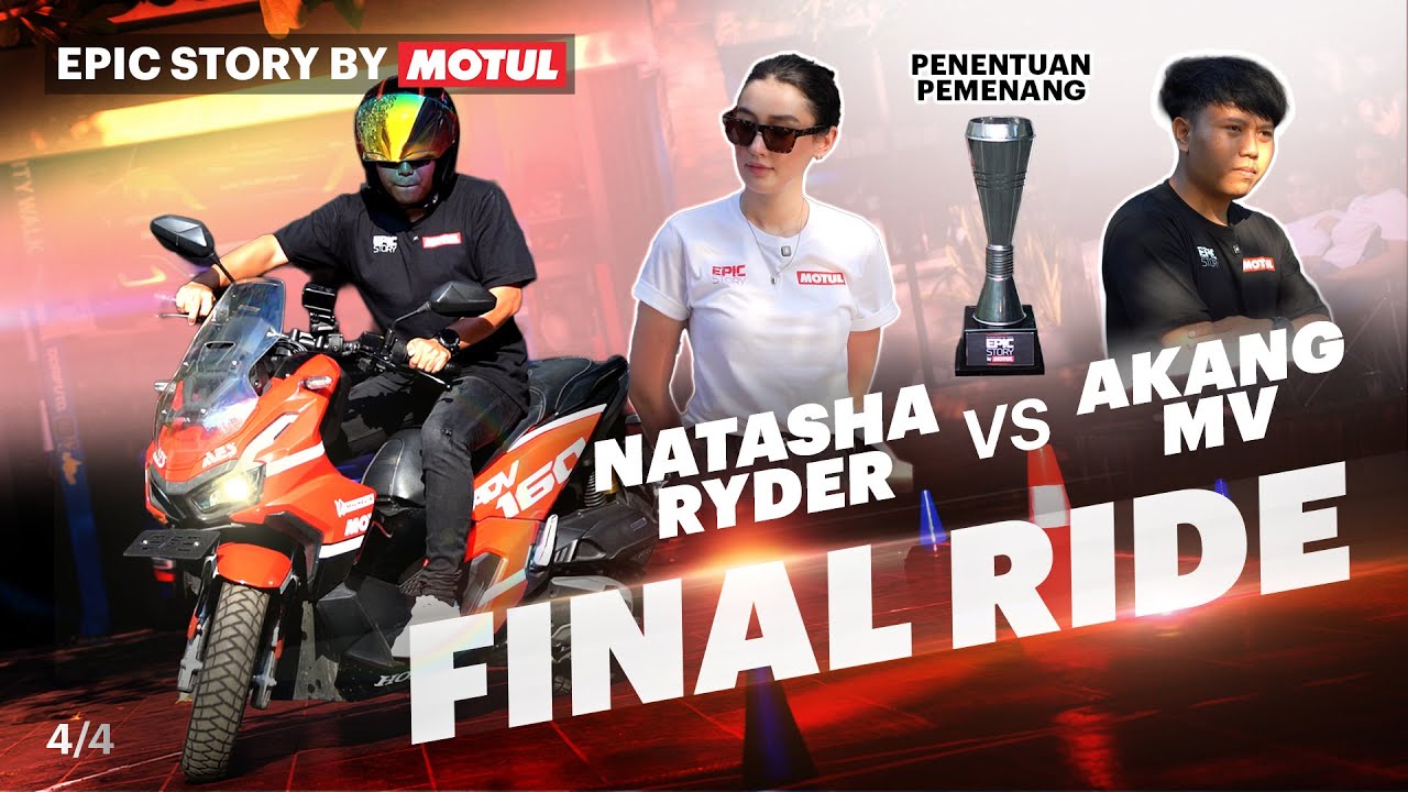 ‎EPIC STORY by MOTUL (4/4): Tim Pemenang Trip ke New Zealand! Natasha Ryder VS Akang MV