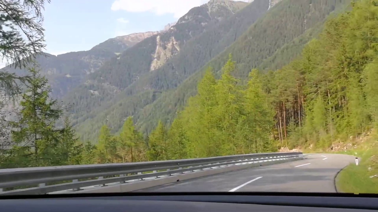 Driving from Niederthai to Umhausen (21 June 2017)