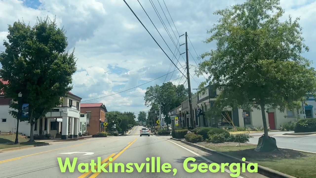 Watkinsville, Georgia - Driving Tour