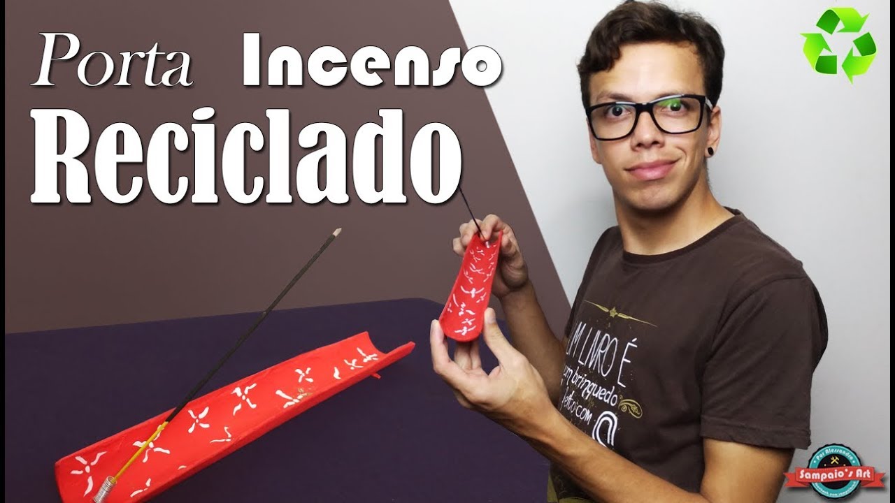 Porta Incenso Reciclado ♻ | Sampaio's Art