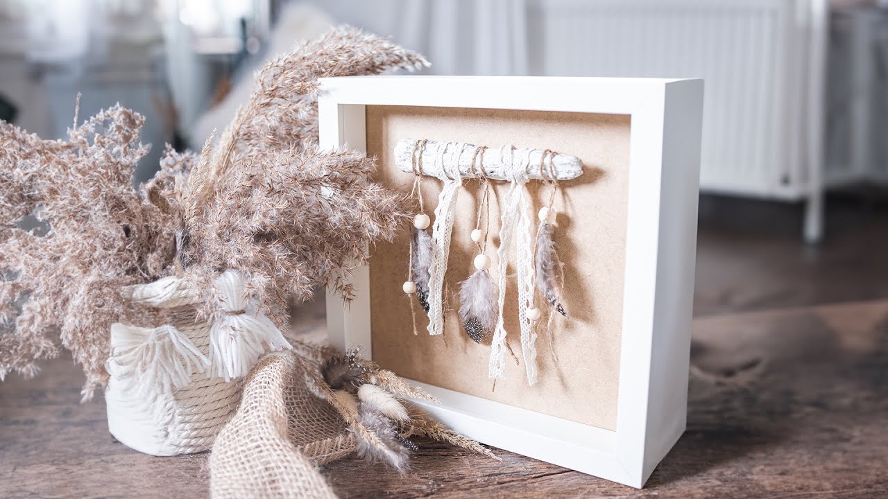 Dekoration f&uuml;r Zuhause einfach selber machen | DIY Boho Deko | DIY Home decor