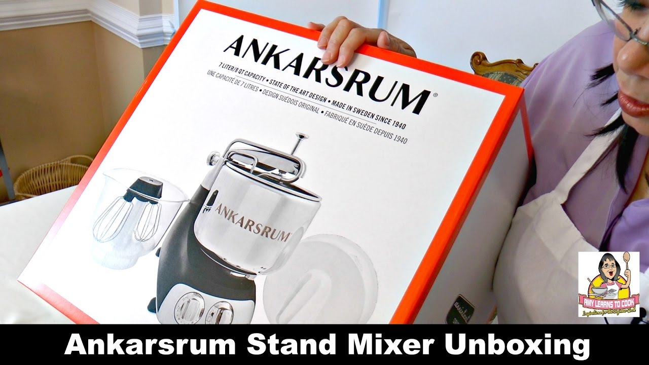 Распаковка стационарного миксера Ankarsrum ~ Также известен как Electrolux, Magic Mill, DLX ~ Эми...